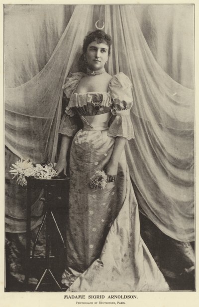 Madame Sigrid Arnoldson de English Photographer